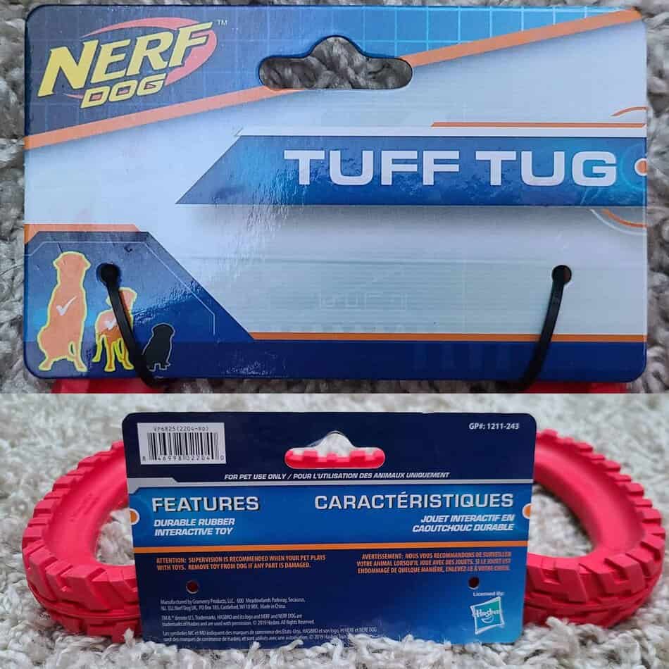 Nerf Dog Tire Infinity Tuff Tug Review Chew Test